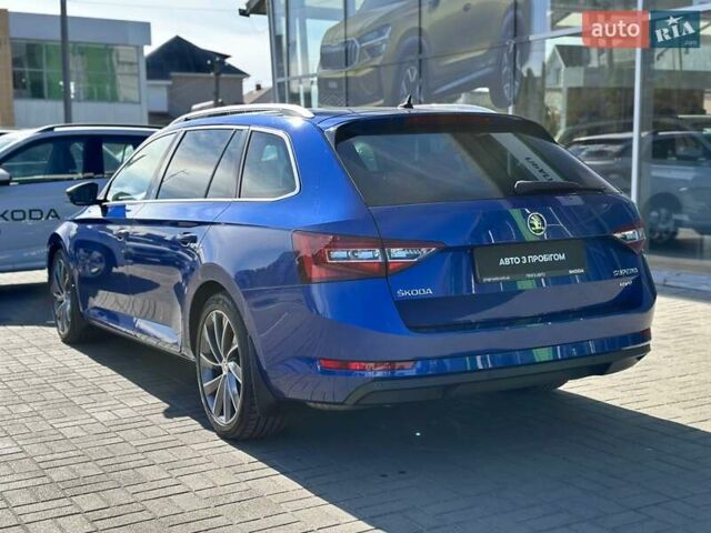 Синій Шкода Суперб, об'ємом двигуна 1.97 л та пробігом 220 тис. км за 23800 $, фото 5 на Automoto.ua