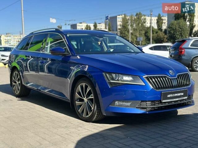 Синій Шкода Суперб, об'ємом двигуна 1.97 л та пробігом 220 тис. км за 23800 $, фото 2 на Automoto.ua