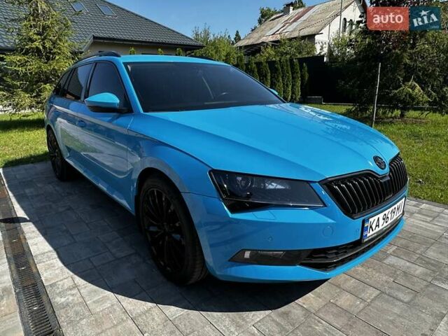 Синий Шкода Суперб, объемом двигателя 1.97 л и пробегом 280 тыс. км за 17900 $, фото 1 на Automoto.ua