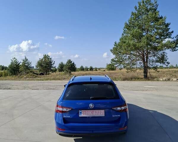 Синій Шкода Суперб, об'ємом двигуна 2 л та пробігом 177 тис. км за 18600 $, фото 4 на Automoto.ua