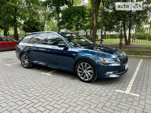 Синий Шкода Суперб, объемом двигателя 1.97 л и пробегом 207 тыс. км за 20303 $, фото 1 на Automoto.ua