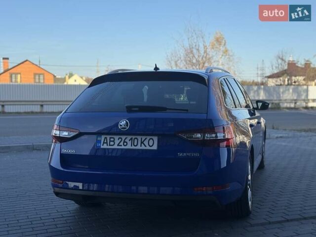 Синий Шкода Суперб, объемом двигателя 2 л и пробегом 202 тыс. км за 18999 $, фото 11 на Automoto.ua