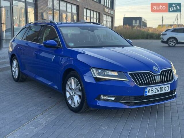 Синий Шкода Суперб, объемом двигателя 2 л и пробегом 202 тыс. км за 18999 $, фото 9 на Automoto.ua