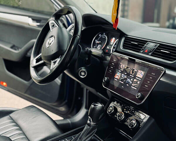 Синий Шкода Суперб, объемом двигателя 2 л и пробегом 198 тыс. км за 17200 $, фото 22 на Automoto.ua