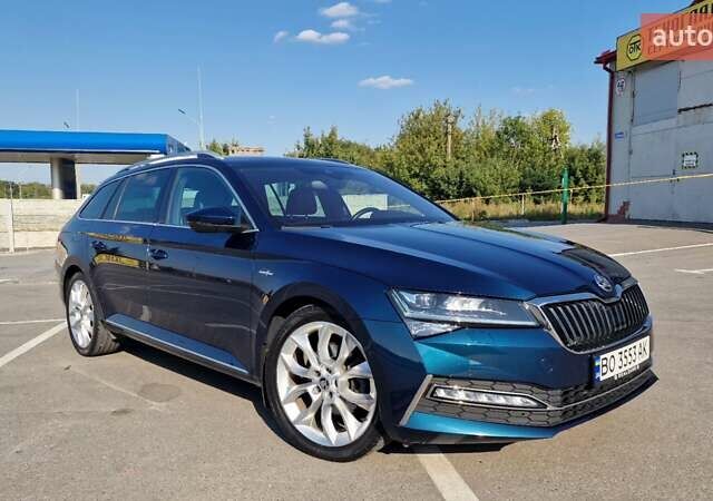 Синій Шкода Суперб, об'ємом двигуна 2 л та пробігом 146 тис. км за 29333 $, фото 1 на Automoto.ua