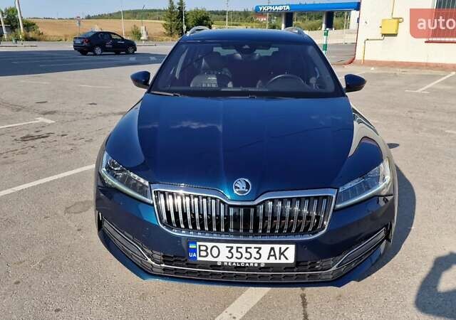 Синій Шкода Суперб, об'ємом двигуна 2 л та пробігом 146 тис. км за 29333 $, фото 8 на Automoto.ua