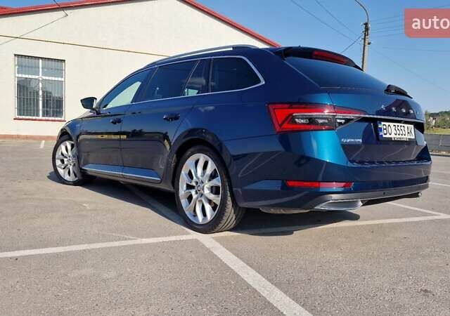 Синій Шкода Суперб, об'ємом двигуна 2 л та пробігом 146 тис. км за 29333 $, фото 21 на Automoto.ua