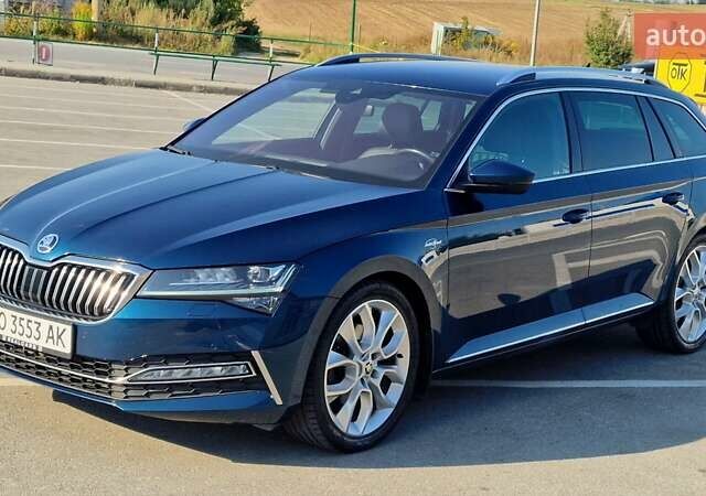 Синій Шкода Суперб, об'ємом двигуна 2 л та пробігом 146 тис. км за 29333 $, фото 5 на Automoto.ua