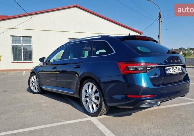 Синій Шкода Суперб, об'ємом двигуна 2 л та пробігом 146 тис. км за 29333 $, фото 19 на Automoto.ua