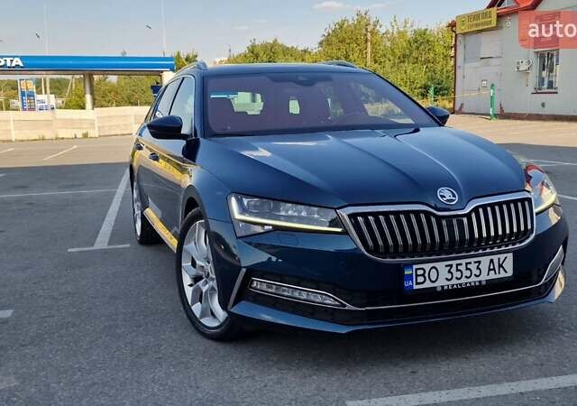 Синій Шкода Суперб, об'ємом двигуна 2 л та пробігом 146 тис. км за 29333 $, фото 12 на Automoto.ua