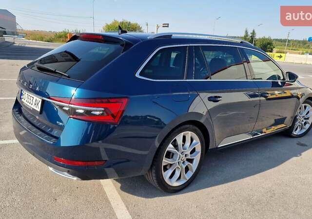 Синій Шкода Суперб, об'ємом двигуна 2 л та пробігом 146 тис. км за 29333 $, фото 20 на Automoto.ua