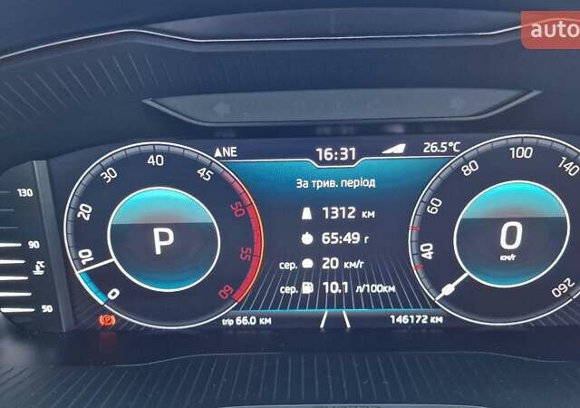 Синій Шкода Суперб, об'ємом двигуна 2 л та пробігом 146 тис. км за 29333 $, фото 55 на Automoto.ua