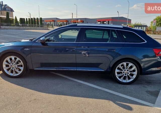 Синій Шкода Суперб, об'ємом двигуна 2 л та пробігом 146 тис. км за 29333 $, фото 14 на Automoto.ua