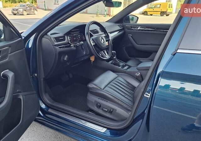Синій Шкода Суперб, об'ємом двигуна 2 л та пробігом 146 тис. км за 29333 $, фото 45 на Automoto.ua