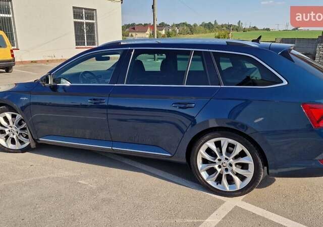 Синій Шкода Суперб, об'ємом двигуна 2 л та пробігом 146 тис. км за 29333 $, фото 17 на Automoto.ua