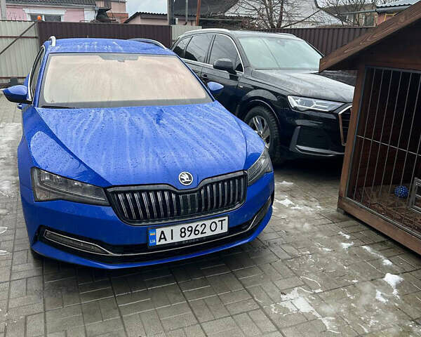 Синий Шкода Суперб, объемом двигателя 1.98 л и пробегом 11 тыс. км за 21500 $, фото 21 на Automoto.ua