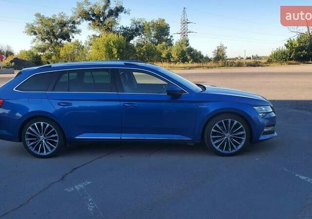 Синий Шкода Суперб, объемом двигателя 1.97 л и пробегом 201 тыс. км за 25999 $, фото 1 на Automoto.ua
