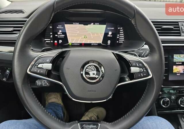 Синій Шкода Суперб, об'ємом двигуна 1.97 л та пробігом 201 тис. км за 26700 $, фото 32 на Automoto.ua