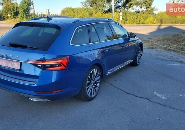 Синий Шкода Суперб, объемом двигателя 1.97 л и пробегом 201 тыс. км за 25999 $, фото 5 на Automoto.ua