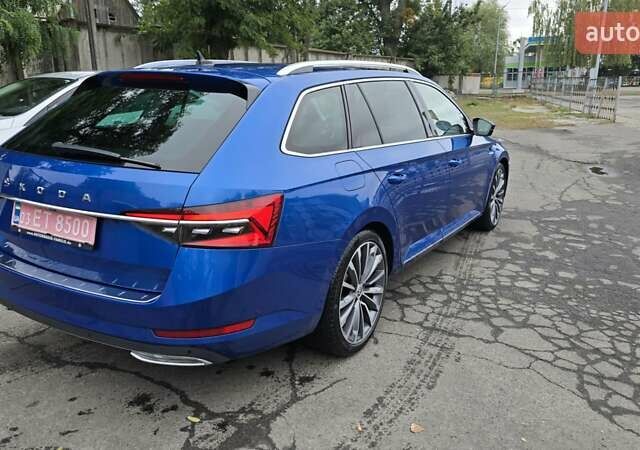 Синій Шкода Суперб, об'ємом двигуна 1.97 л та пробігом 201 тис. км за 26700 $, фото 7 на Automoto.ua