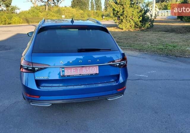 Синий Шкода Суперб, объемом двигателя 1.97 л и пробегом 201 тыс. км за 25999 $, фото 6 на Automoto.ua