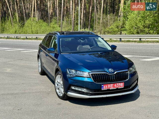 Синій Шкода Суперб, об'ємом двигуна 1.97 л та пробігом 197 тис. км за 29899 $, фото 6 на Automoto.ua