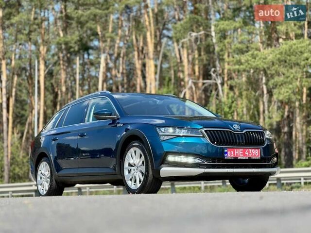 Синій Шкода Суперб, об'ємом двигуна 1.97 л та пробігом 197 тис. км за 29899 $, фото 7 на Automoto.ua