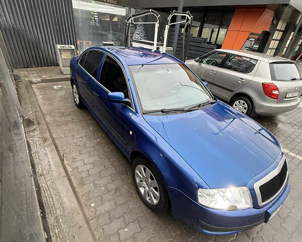 Синий Шкода Суперб, объемом двигателя 1.9 л и пробегом 341 тыс. км за 4500 $, фото 1 на Automoto.ua
