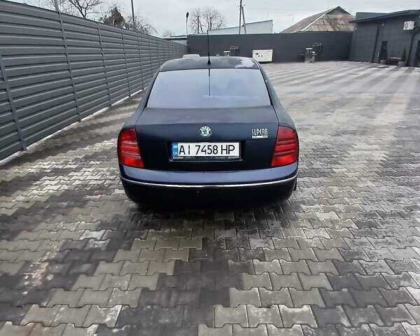 Синий Шкода Суперб, объемом двигателя 1.9 л и пробегом 290 тыс. км за 3800 $, фото 6 на Automoto.ua