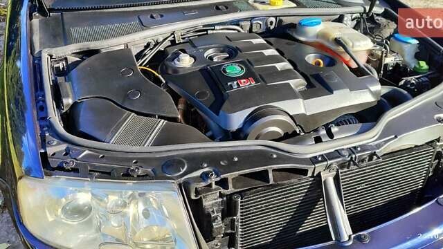 Шкода Суперб 2003 в Бурштыне на Automoto.ua Синий Шкода Суперб, объемом двигателя 1.9 л и пробегом 450 тыс. км за 5000 $, фото 22 на Automoto.ua