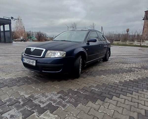 Синий Шкода Суперб, объемом двигателя 1.9 л и пробегом 290 тыс. км за 3800 $, фото 4 на Automoto.ua