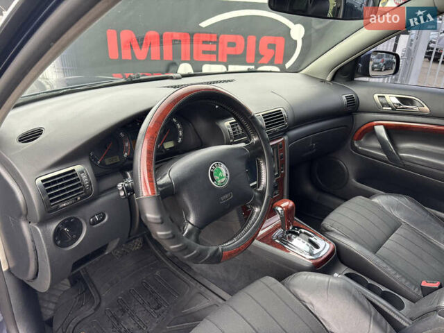 Синій Шкода Суперб, об'ємом двигуна 2.77 л та пробігом 310 тис. км за 5100 $, фото 8 на Automoto.ua