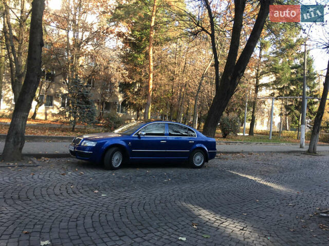 Синий Шкода Суперб, объемом двигателя 1.9 л и пробегом 434 тыс. км за 6000 $, фото 2 на Automoto.ua