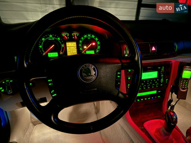 Синій Шкода Суперб, об'ємом двигуна 1.9 л та пробігом 434 тис. км за 5900 $, фото 91 на Automoto.ua