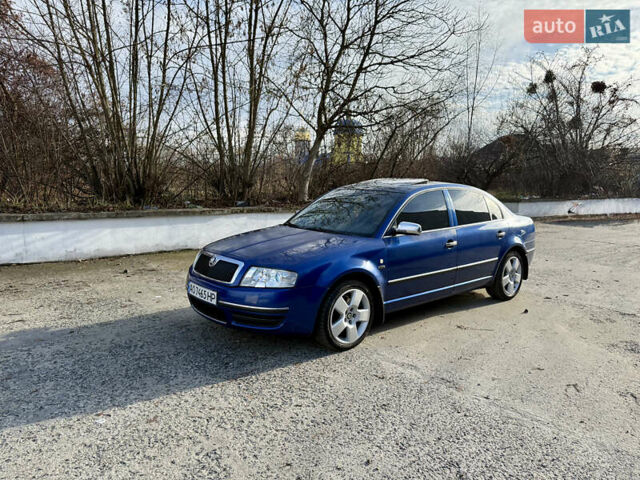 Синій Шкода Суперб, об'ємом двигуна 1.9 л та пробігом 434 тис. км за 5900 $, фото 2 на Automoto.ua