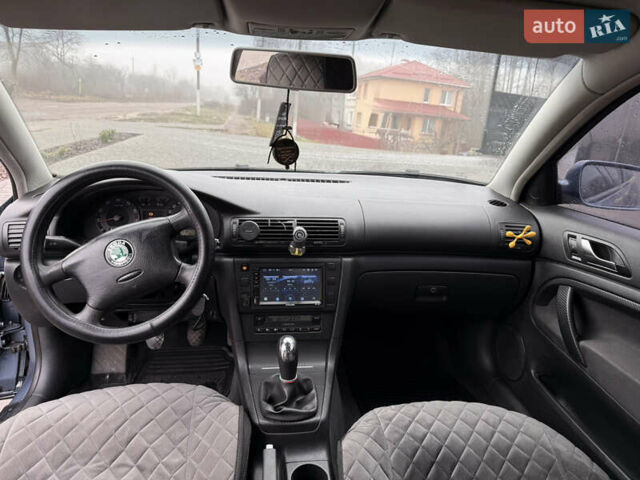 Синий Шкода Суперб, объемом двигателя 1.78 л и пробегом 310 тыс. км за 5000 $, фото 5 на Automoto.ua