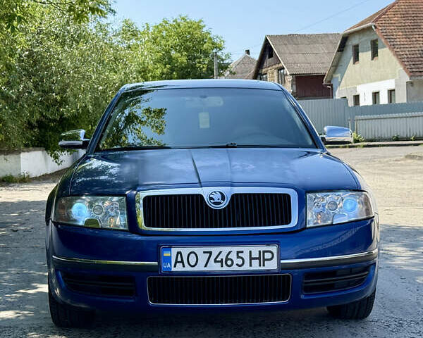 Синій Шкода Суперб, об'ємом двигуна 1.9 л та пробігом 434 тис. км за 5900 $, фото 80 на Automoto.ua