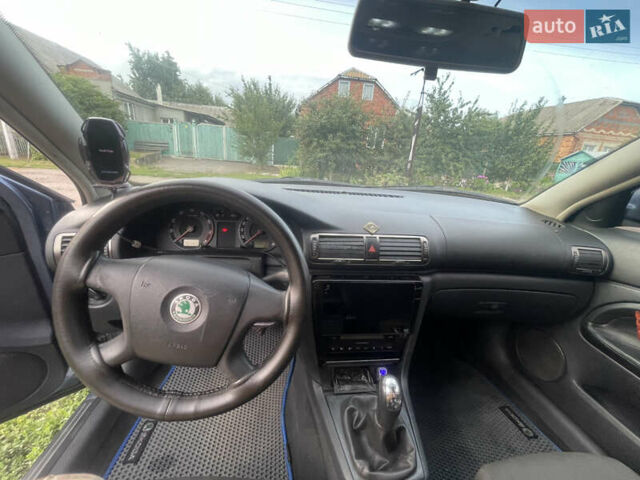 Синій Шкода Суперб, об'ємом двигуна 1.78 л та пробігом 268 тис. км за 6500 $, фото 15 на Automoto.ua