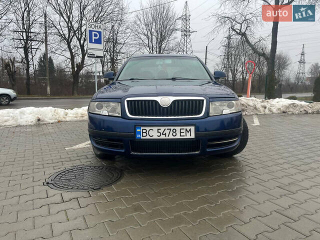 Синий Шкода Суперб, объемом двигателя 1.9 л и пробегом 414 тыс. км за 5200 $, фото 2 на Automoto.ua