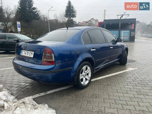Синий Шкода Суперб, объемом двигателя 1.9 л и пробегом 414 тыс. км за 5200 $, фото 7 на Automoto.ua