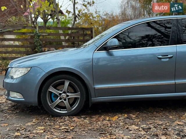 Синий Шкода Суперб, объемом двигателя 2 л и пробегом 345 тыс. км за 8640 $, фото 19 на Automoto.ua