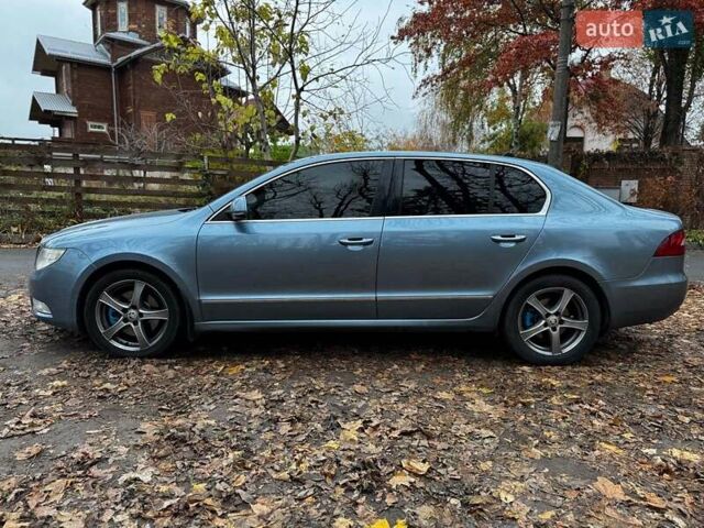 Синий Шкода Суперб, объемом двигателя 2 л и пробегом 345 тыс. км за 8640 $, фото 18 на Automoto.ua