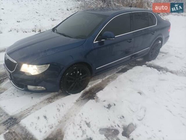 Синий Шкода Суперб, объемом двигателя 2 л и пробегом 314 тыс. км за 8600 $, фото 23 на Automoto.ua
