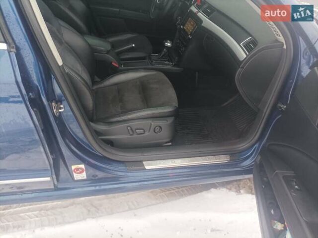 Синий Шкода Суперб, объемом двигателя 2 л и пробегом 314 тыс. км за 8600 $, фото 17 на Automoto.ua