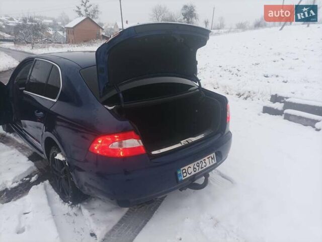 Синий Шкода Суперб, объемом двигателя 2 л и пробегом 314 тыс. км за 8600 $, фото 29 на Automoto.ua