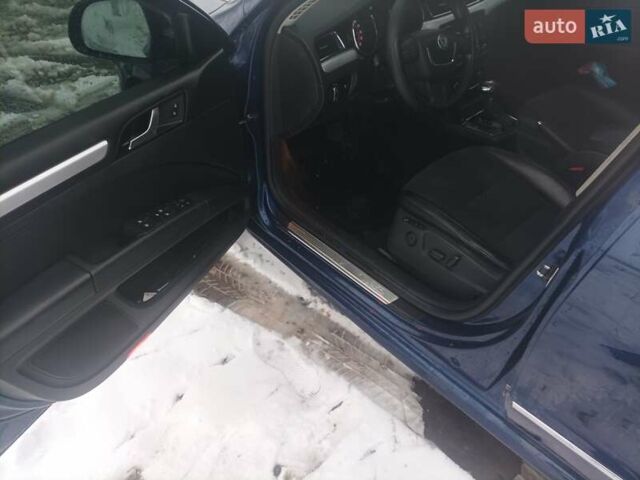 Синий Шкода Суперб, объемом двигателя 2 л и пробегом 314 тыс. км за 8600 $, фото 14 на Automoto.ua