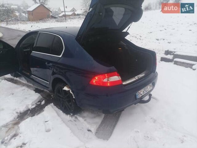 Синий Шкода Суперб, объемом двигателя 2 л и пробегом 314 тыс. км за 8600 $, фото 25 на Automoto.ua
