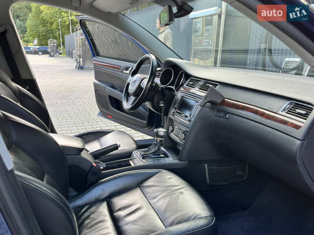 Синій Шкода Суперб, об'ємом двигуна 2 л та пробігом 313 тис. км за 10600 $, фото 55 на Automoto.ua
