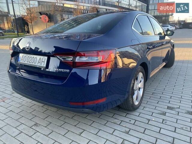 Синий Шкода Суперб, объемом двигателя 2 л и пробегом 141 тыс. км за 17200 $, фото 4 на Automoto.ua