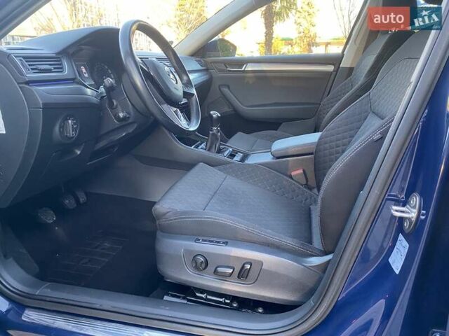 Синий Шкода Суперб, объемом двигателя 2 л и пробегом 141 тыс. км за 17200 $, фото 9 на Automoto.ua